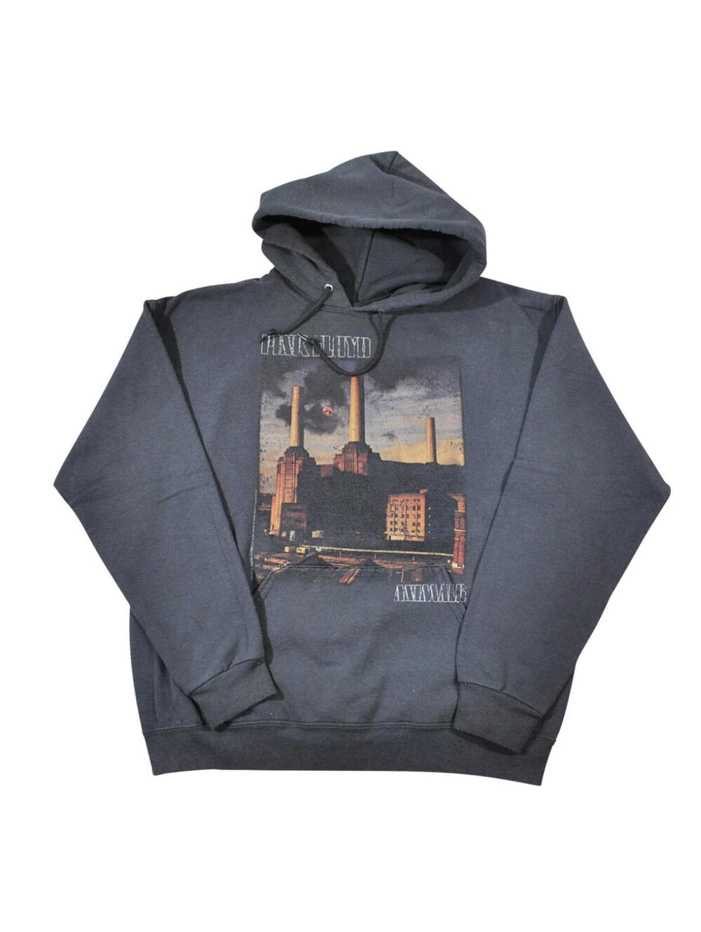 Pink Floyd Band Tour Album Music Hoody Gray Sweatshirt Size Large